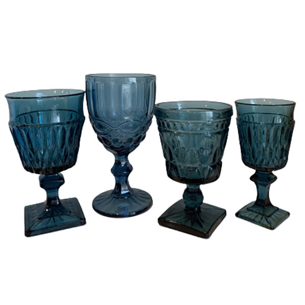 Blue Goblets Set