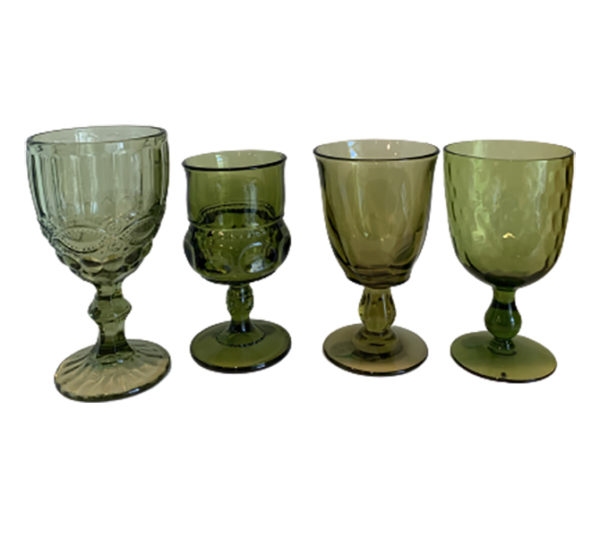 Green Goblets Set