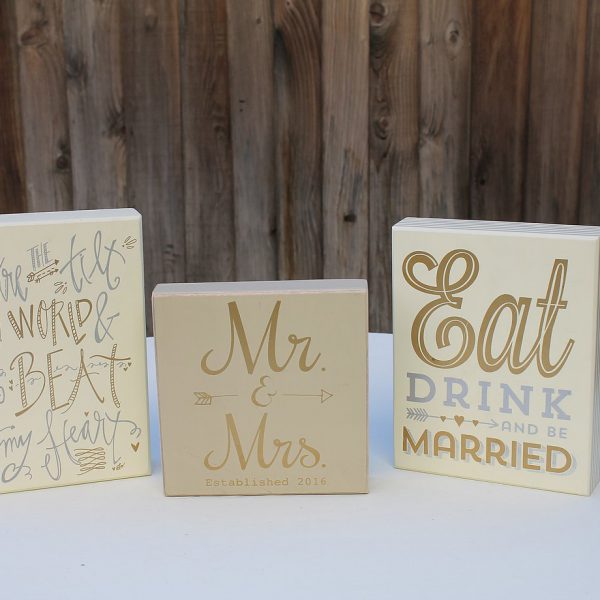 Misc Wedding Signs