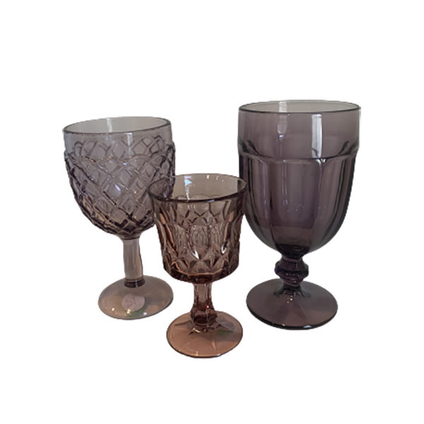 Purple Goblets Set